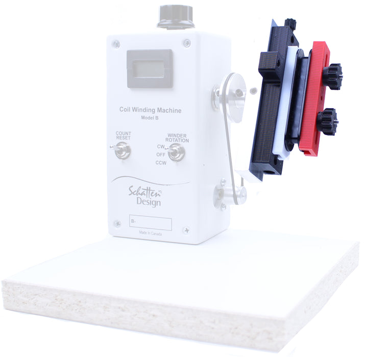 Self Centering Bobbin Holder For Coil Winding Machines