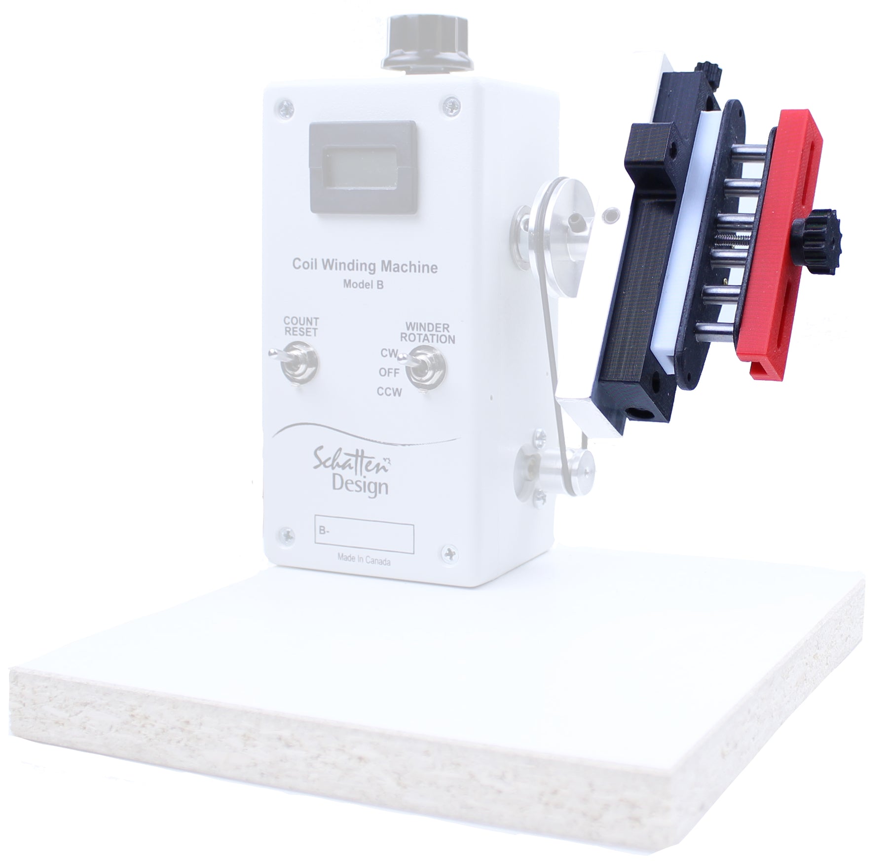 Self Centering Bobbin Holder For Coil Winding Machines