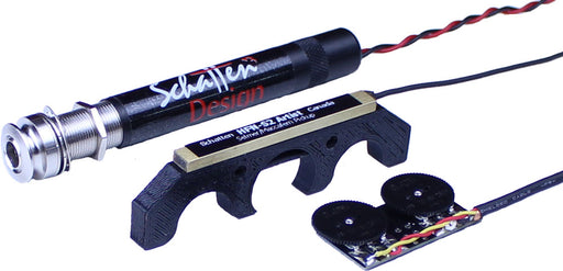 HFN-S2 Artist Plus 2 - Selmer/Maccaferri Pickup with Artist II Endpin Jack Preamp and Two Channel Volume Control (Phantom Power Capable)